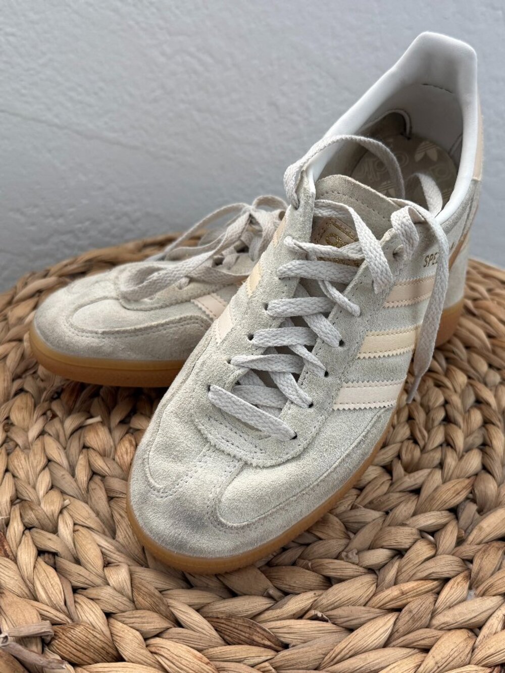 Adidas Spezial - Beige Suede with Gum Sole Lifestyle Sneaker (Womens)